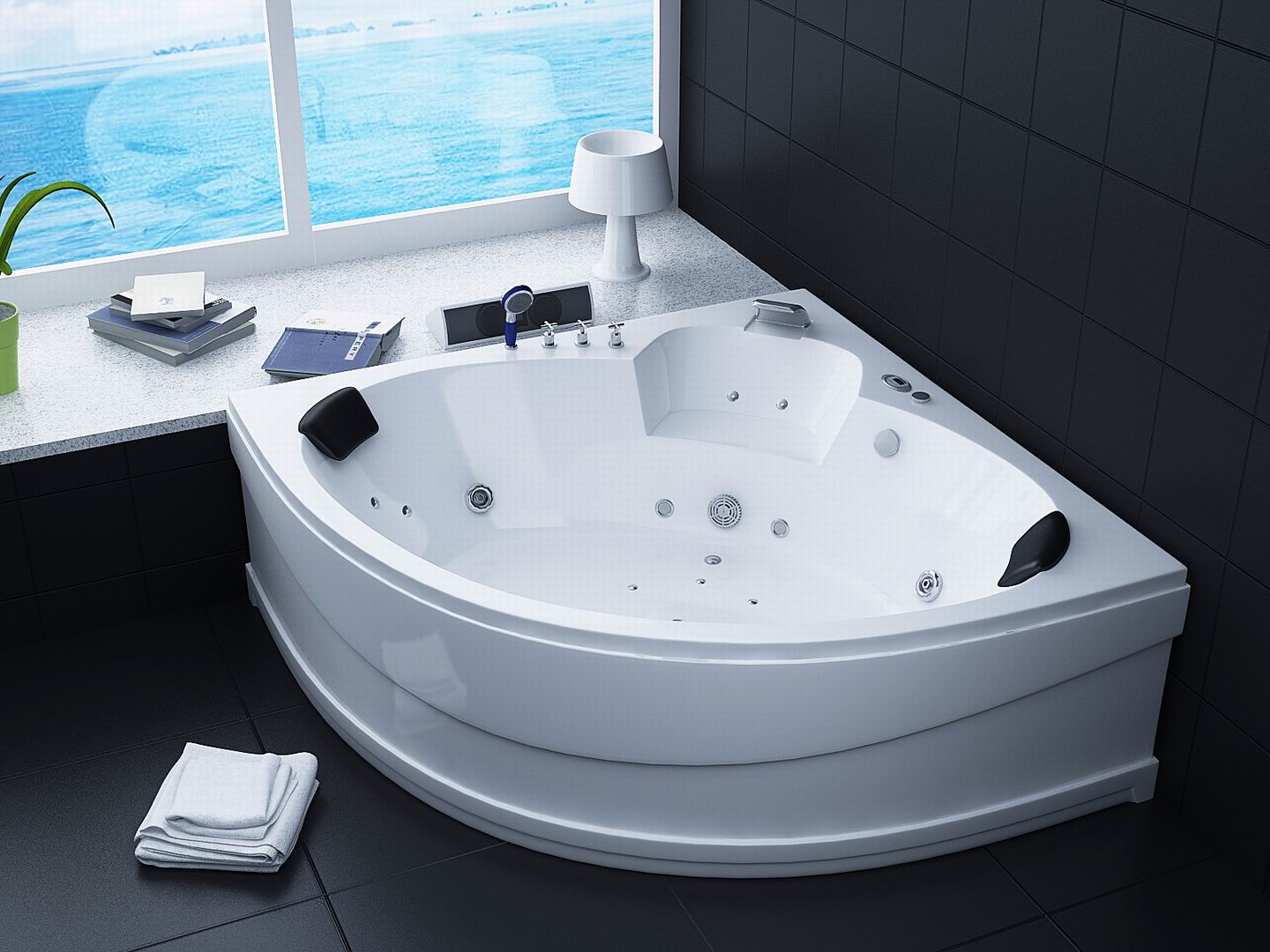 CORNER HYDRO BATH QM (A6)