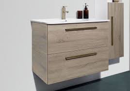 HAPPY CABINET (OAK) 80CM (Item Comes with Mirror But without Tap)