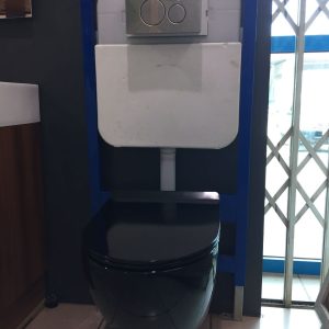ROFEN WC (WALL MOUNT -BLACK)
