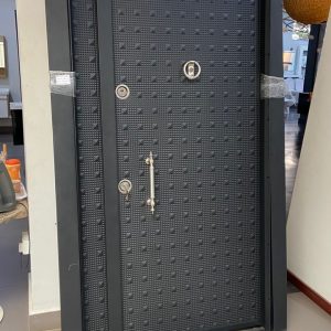 SECURITY DOOR COMPLETE (BLACK)